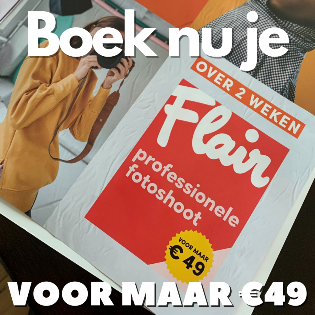 Flair Fotoshoot voor maar 49 EUR!